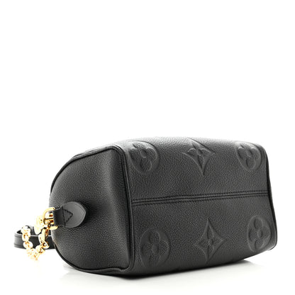 Louis Vuitton Empreinte Monogram Giant Speedy Bandouliere 20 Black 4 of 9