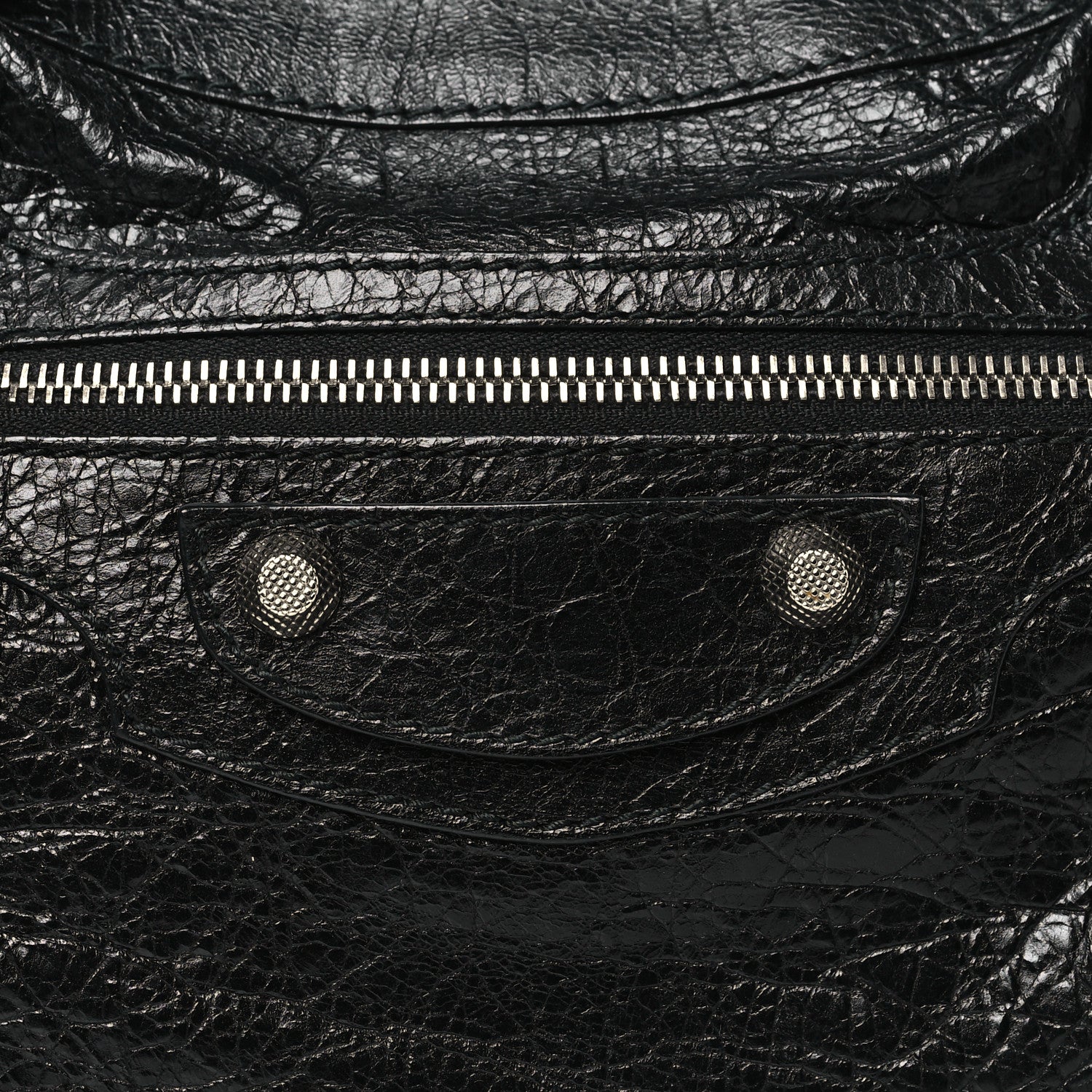 Balenciaga Agneau Giant 12 Silver Hardware Town Black 9 of 11