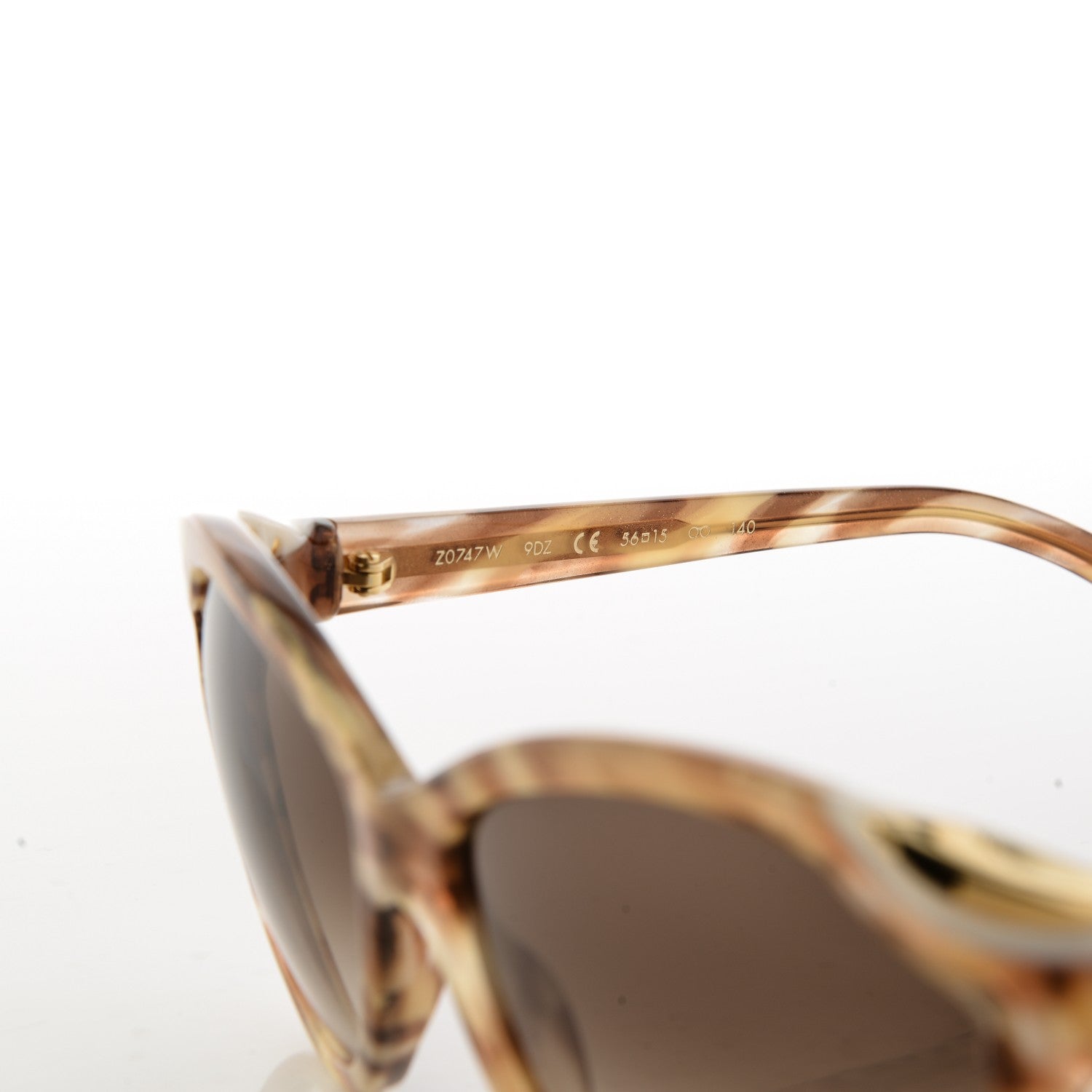 Louis Vuitton Ivy Cat Sunglasses Z0747W Honey Tortoise 6 of 10