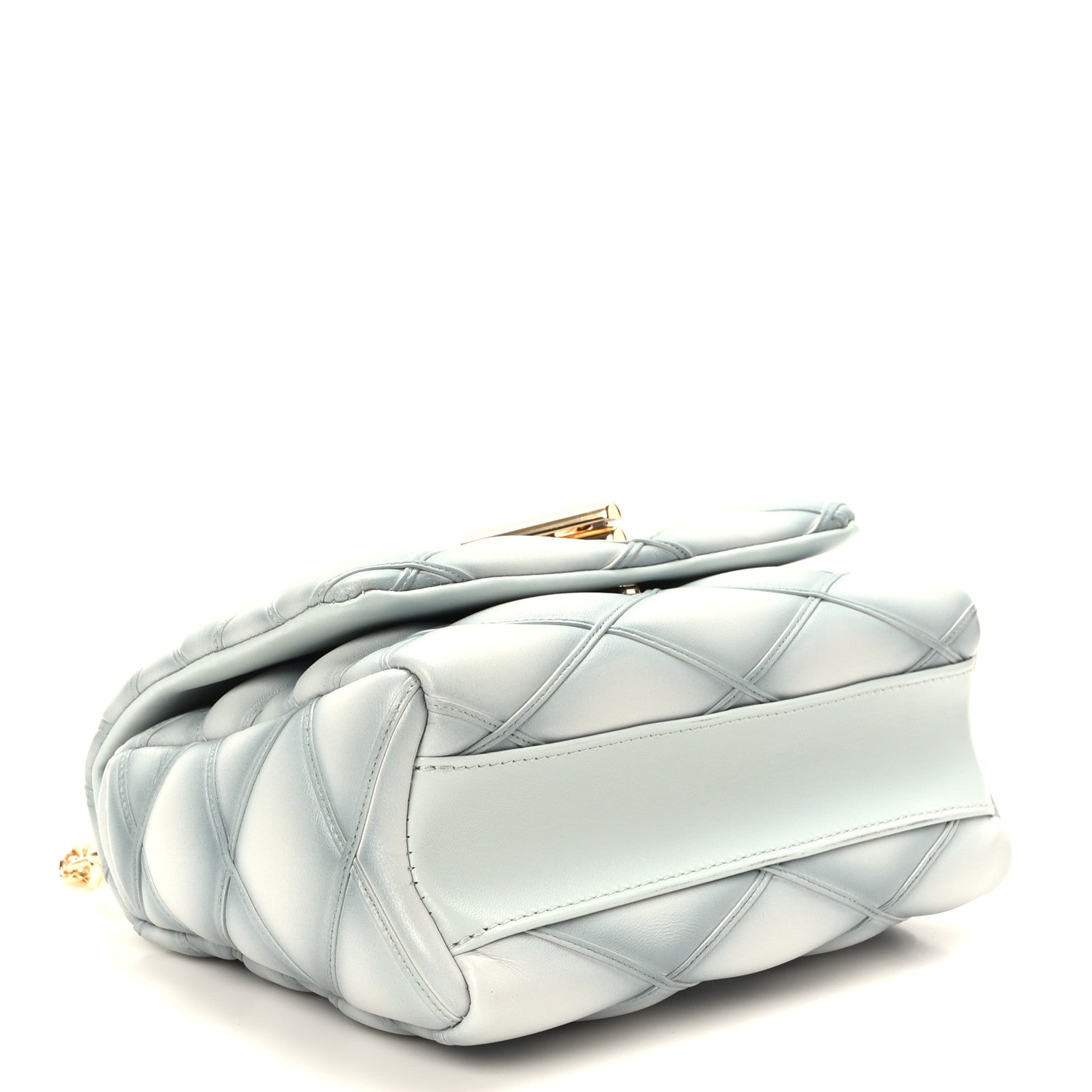 Louis Vuitton Lambskin Malletage GO-14 MM Ecume 5 of 9
