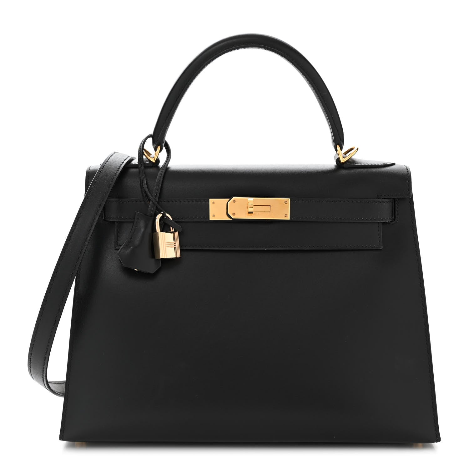 Hermes Box Kelly Sellier 28 Black 1 of 26