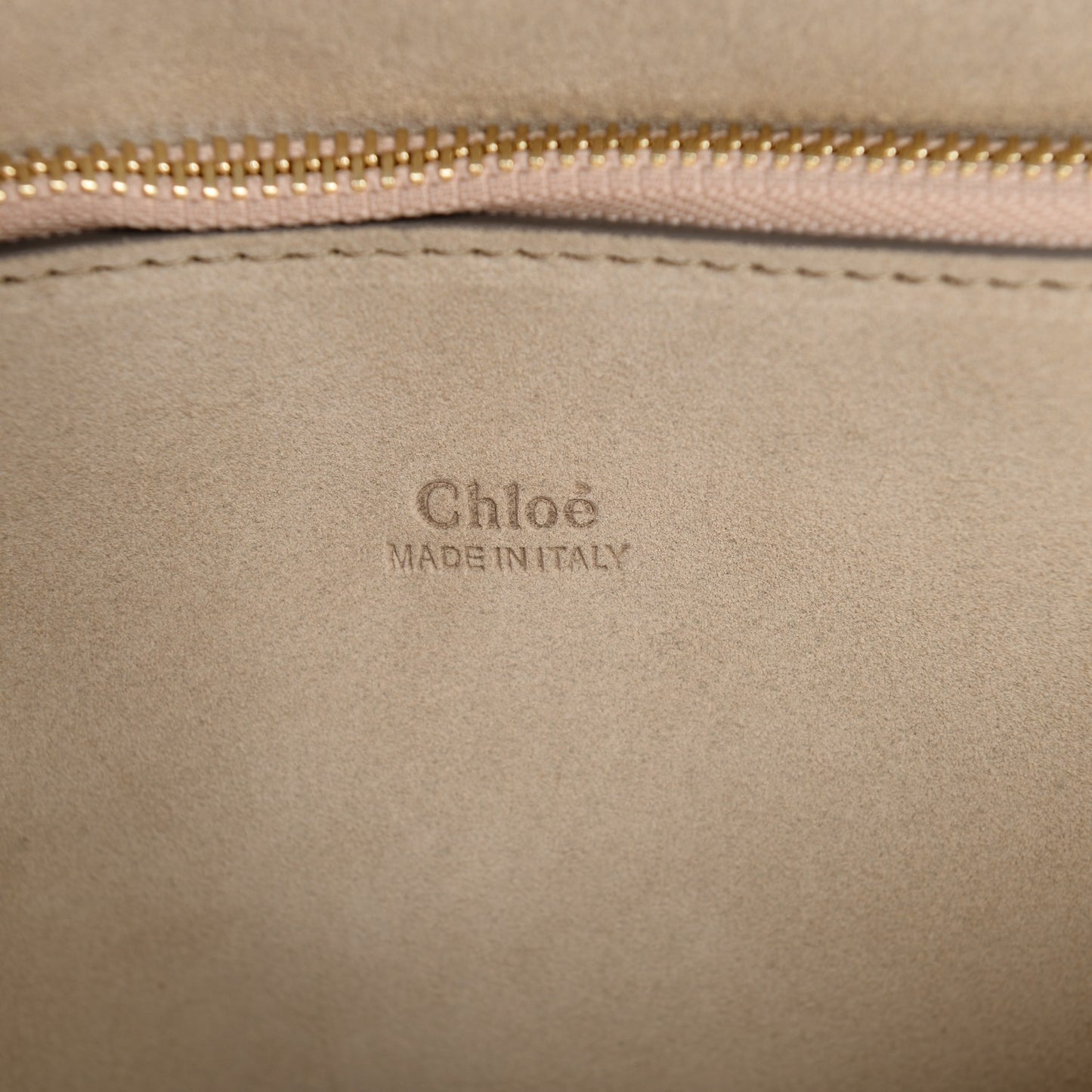Calfskin Suede Medium Faye Shoulder Bag Motty Grey