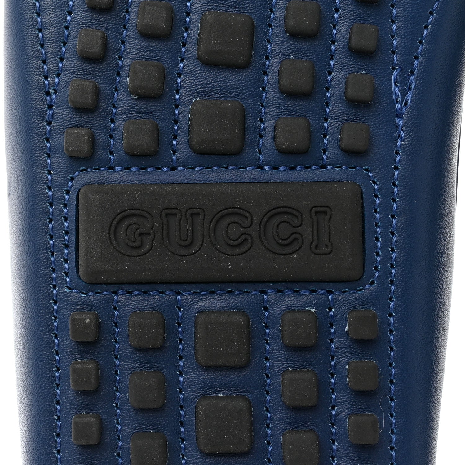 Gucci Soft Clove Calfskin Mens Interlocking G Driver Loafers 10.5 Royale 7 of 17