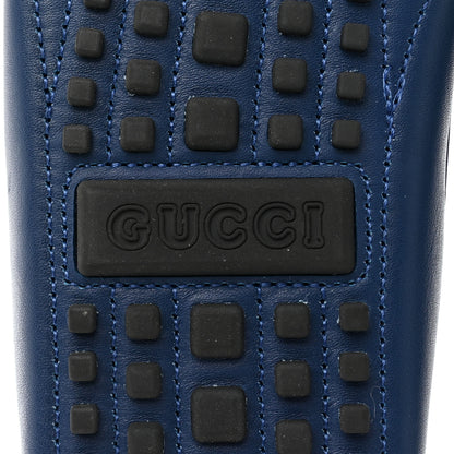 Gucci Soft Clove Calfskin Mens Interlocking G Driver Loafers 10.5 Royale 7 of 17