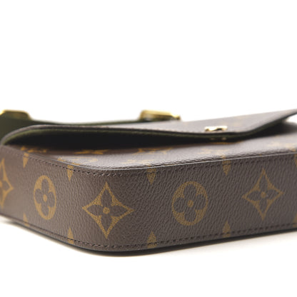 Louis Vuitton Monogram Felicie Strap & Go Kaki 6 of 9
