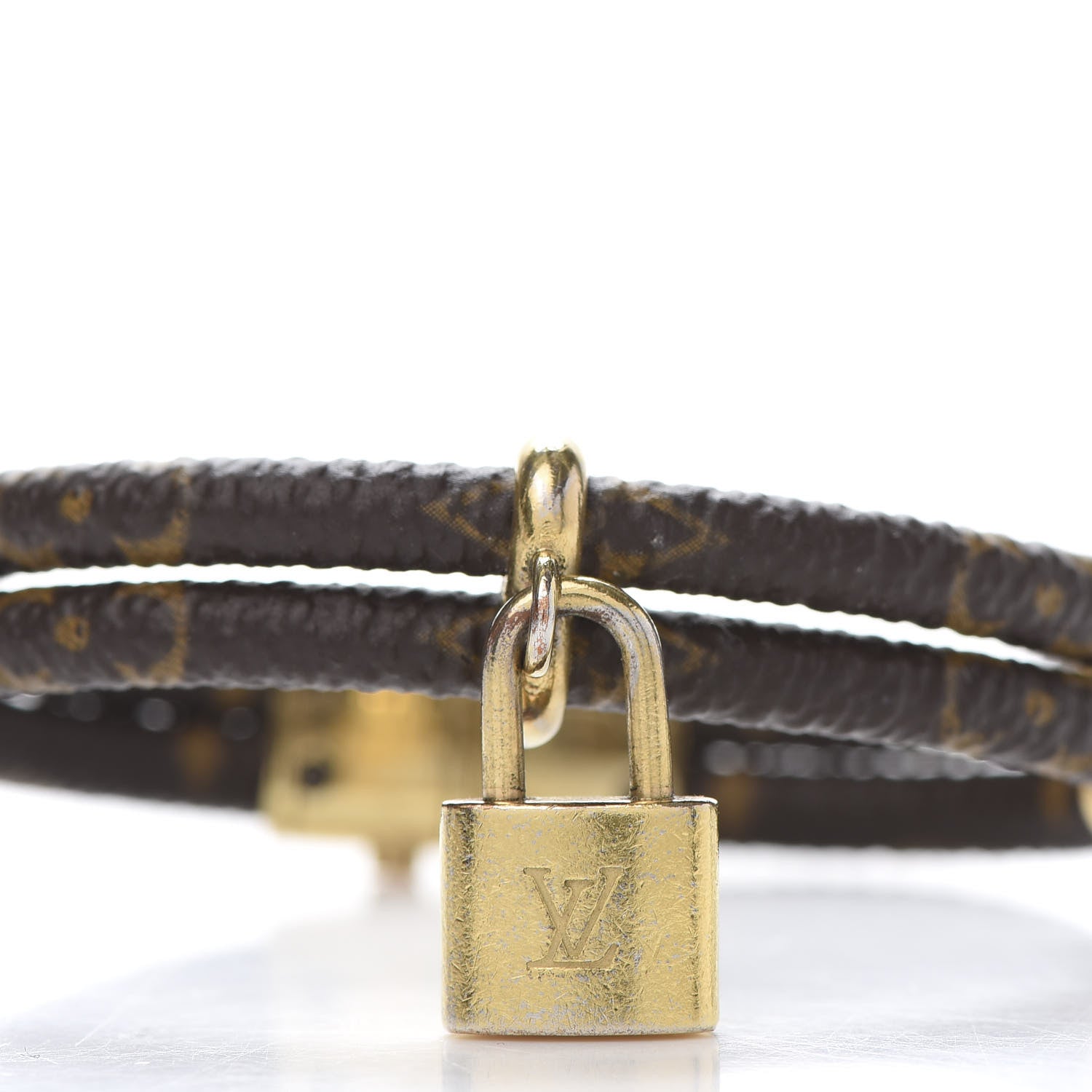 Louis Vuitton Monogram Keep It Twice Bracelet 17 4 of 6