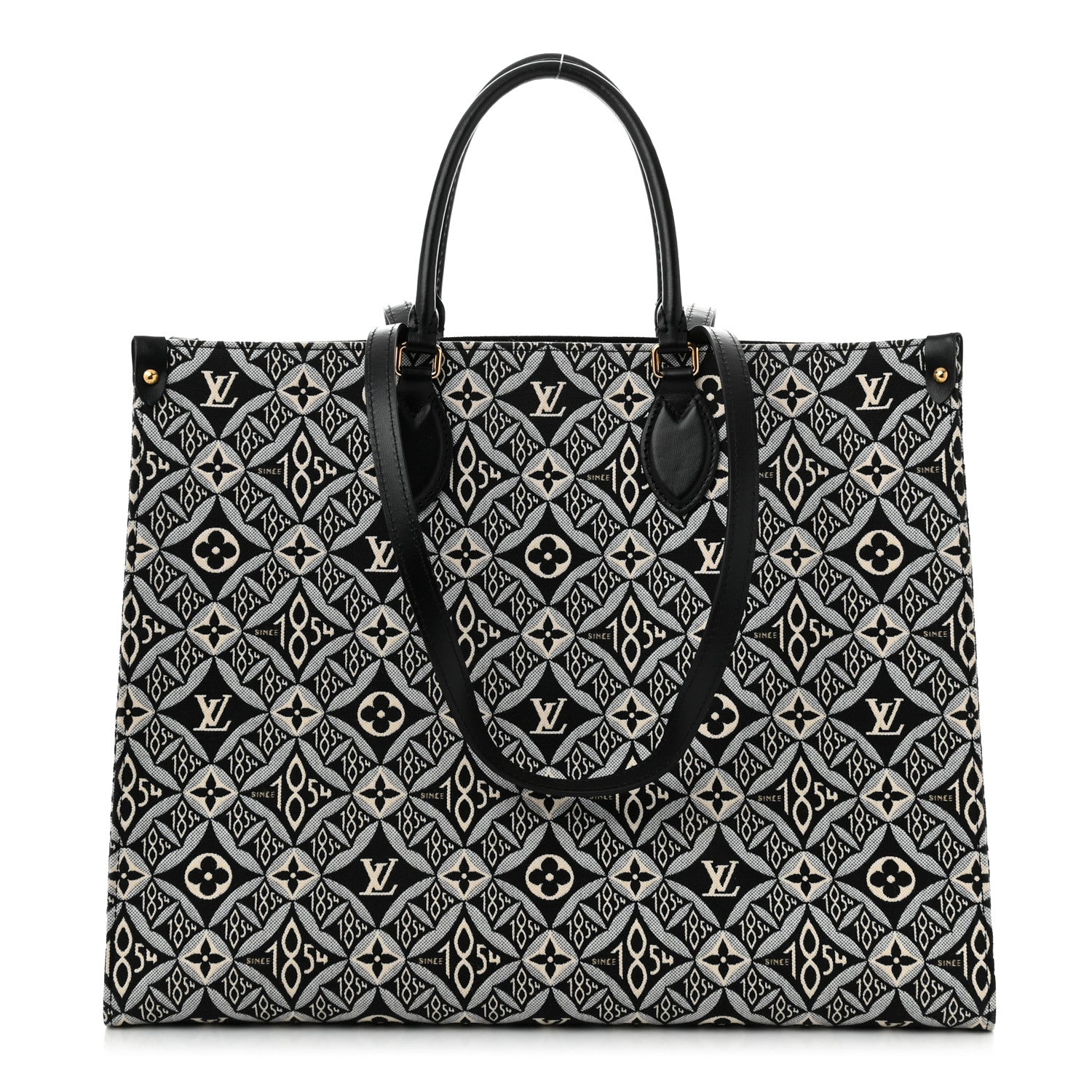Louis Vuitton Jacquard Since 1854 Onthego GM Grey 1 of 10