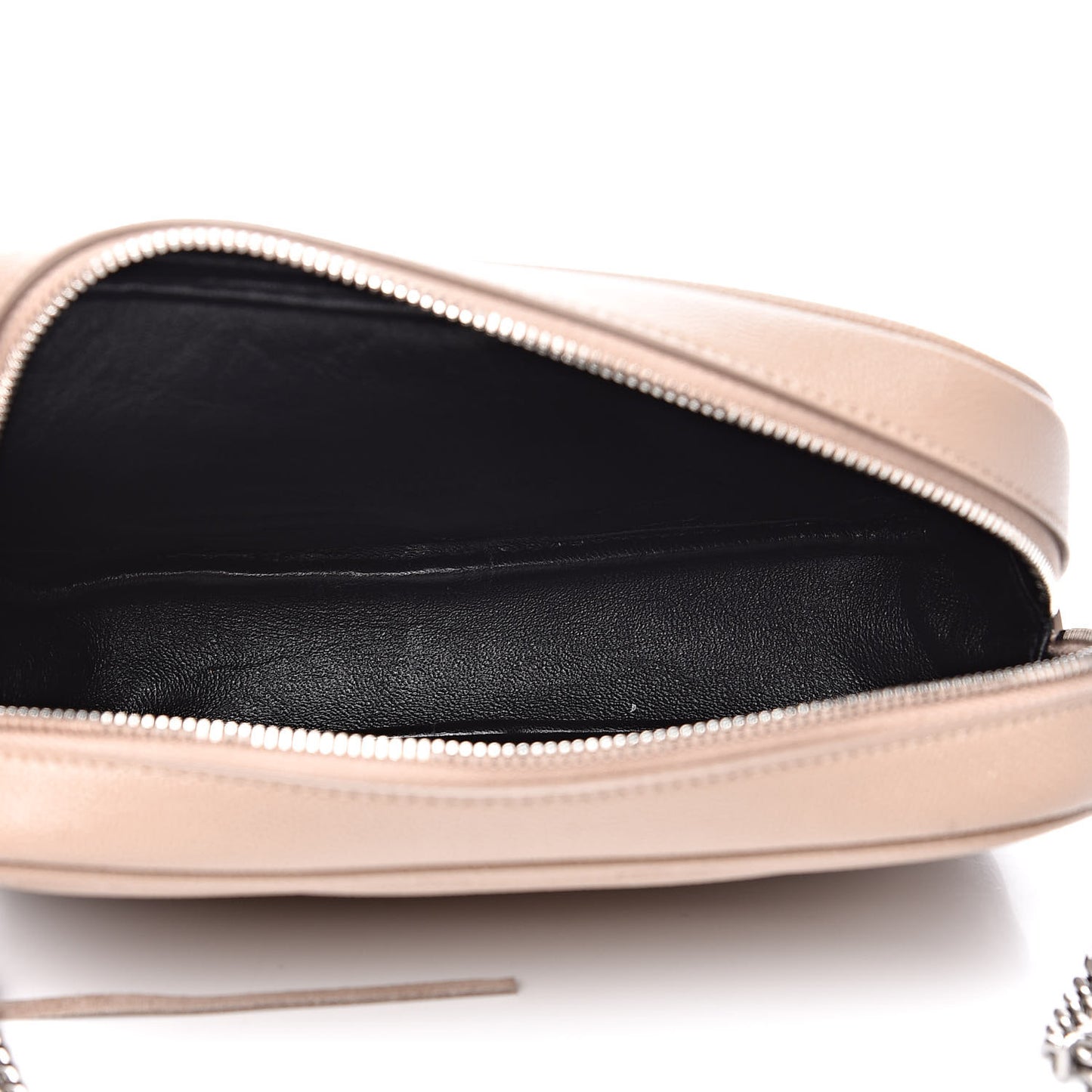 Grain De Poudre Matelasse Monogram Mini Lou Camera Bag Dark Beige