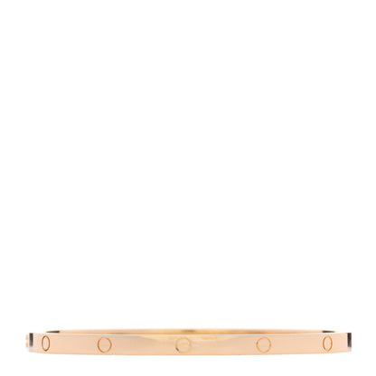 Cartier 18K Yellow Gold Small LOVE Bracelet 17 3 of 9