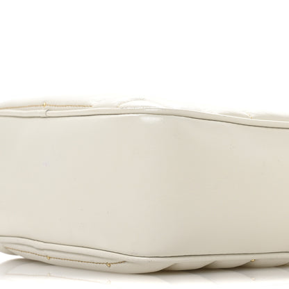 Jimmy Choo Nappa Quilted Studded Varenne Camera Bag White 9 of 10