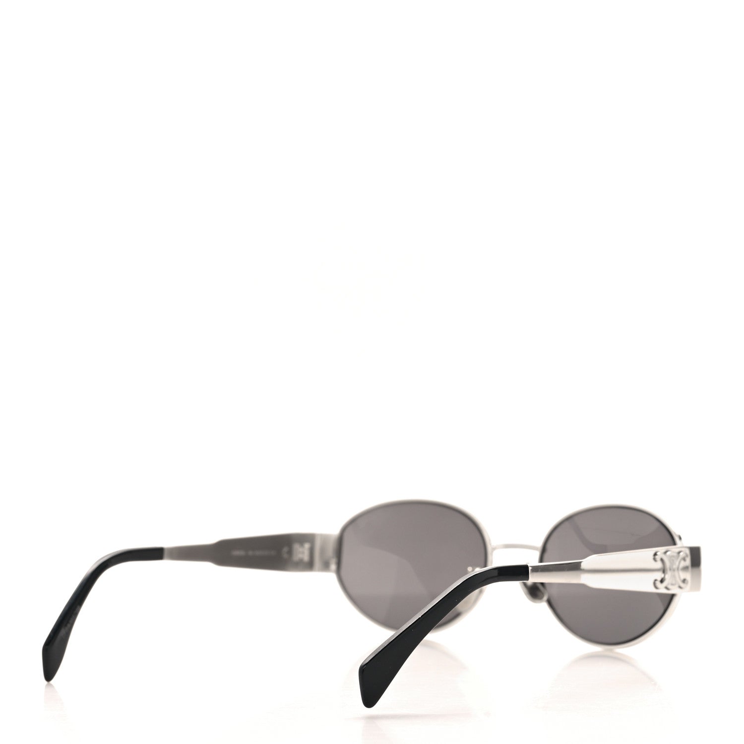 Celine Metal Triomphe 01 Sunglasses CL40235U Silver Black 4 of 7