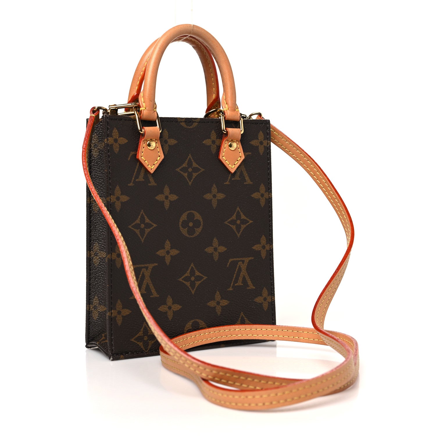Louis Vuitton Monogram Petit Sac Plat 3 of 12