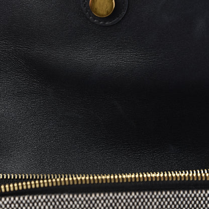 Celine Cotton Canvas Calfskin Mini Belt Bag Black 6 of 13