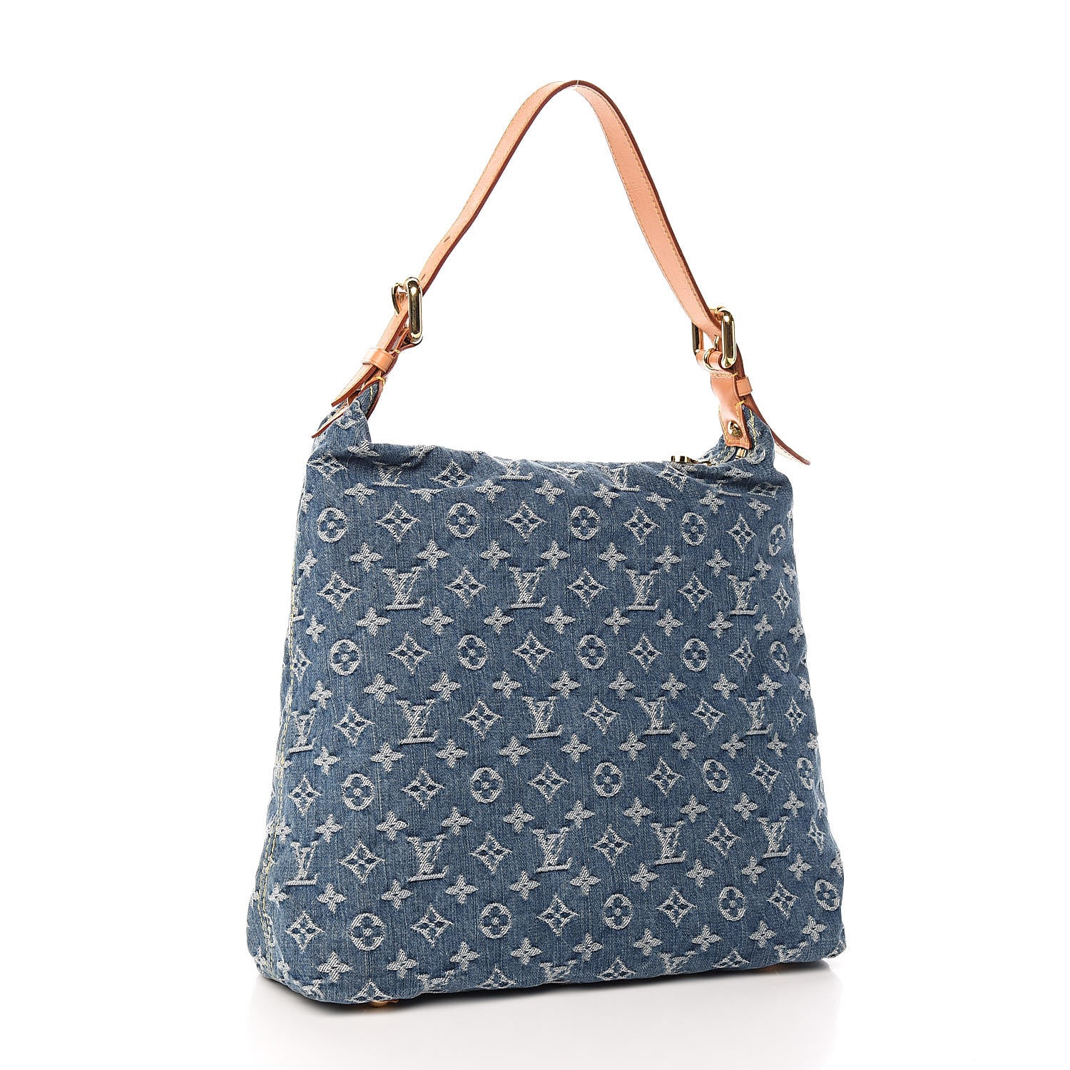 Louis Vuitton Denim Baggy GM Blue 3 of 11