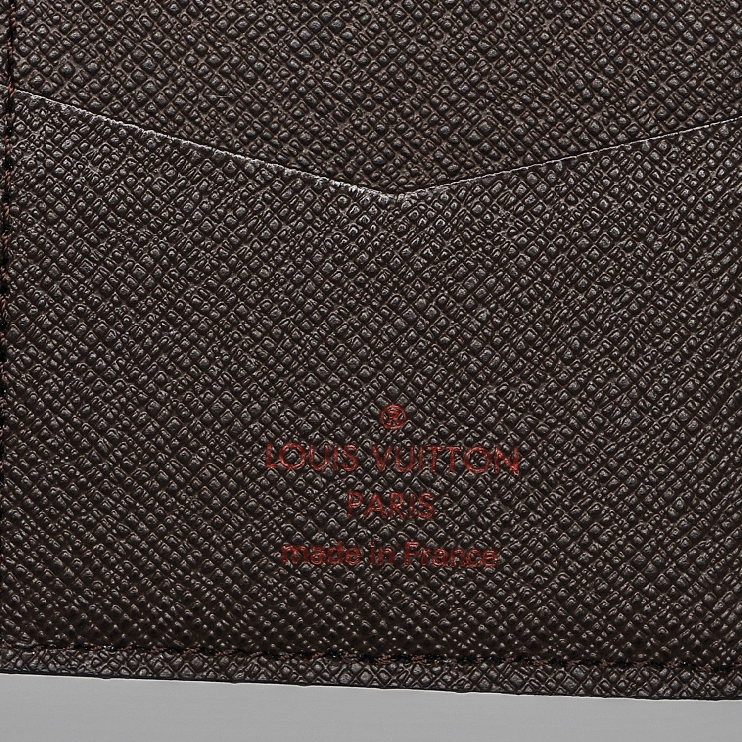 Louis Vuitton Damier Ebene Pocket Organizer NM 6 of 6