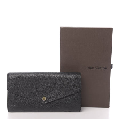 Louis Vuitton Empreinte Sarah Wallet NM Black 7 of 7