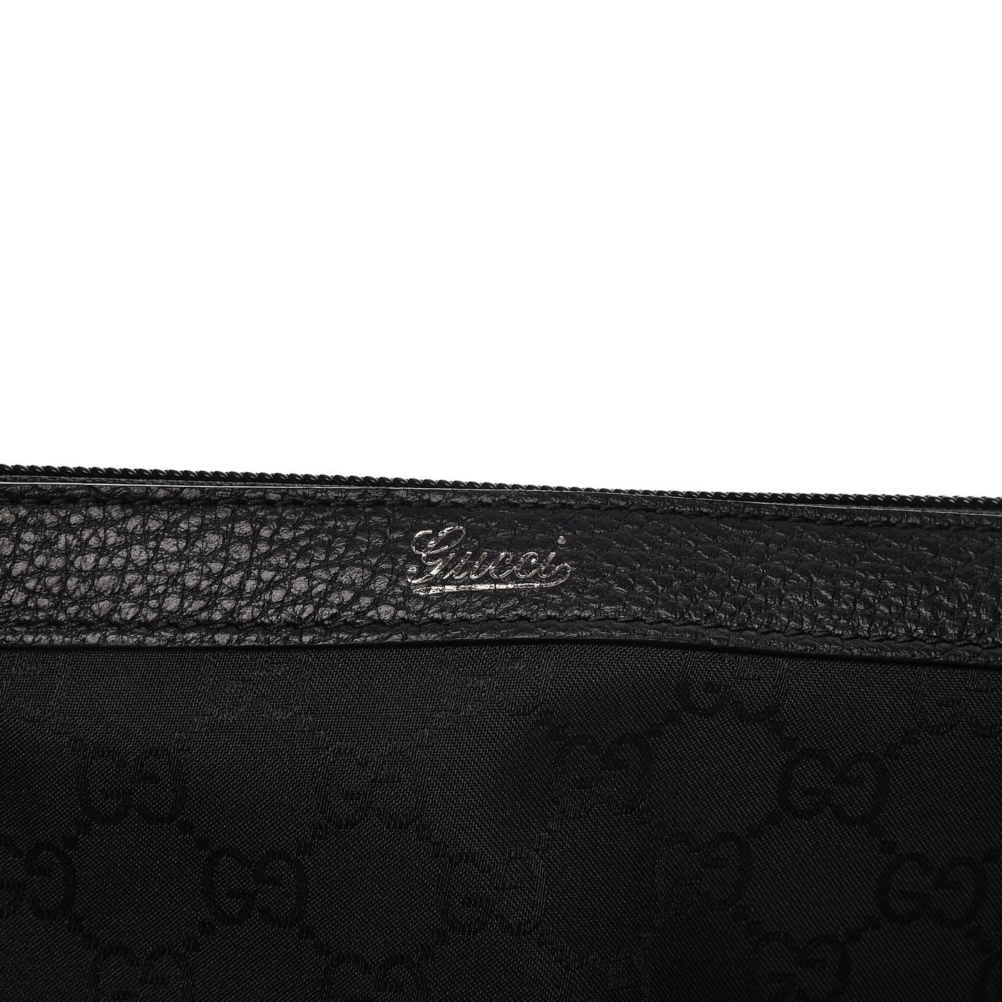 Nylon Monogram Medium Abbey Tote Black