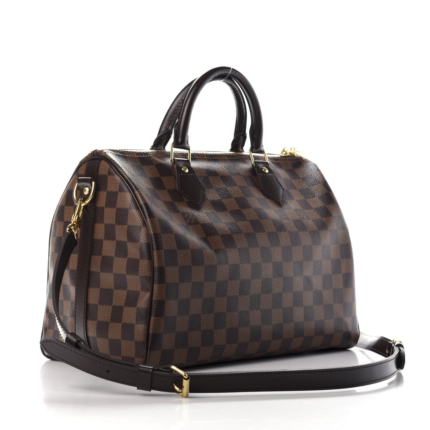 Louis Vuitton Damier Ebene Speedy Bandouliere 30 3 of 12