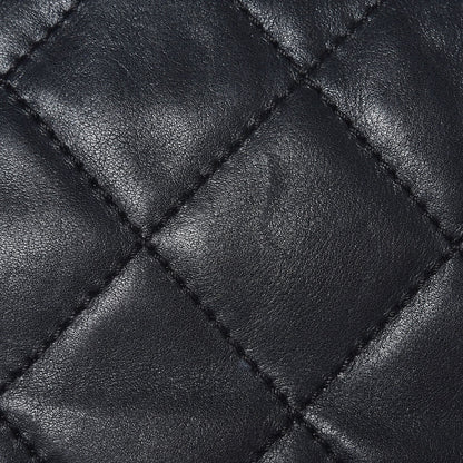 Chanel Calfskin Country Chic Flap Black 12 of 16