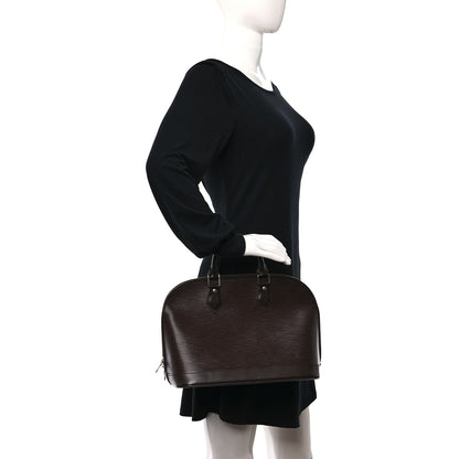 Louis Vuitton Epi Alma PM Moka 2 of 13