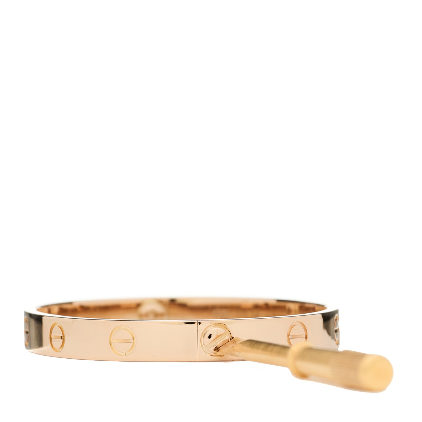 18k Pink Gold Love Bracelet 16