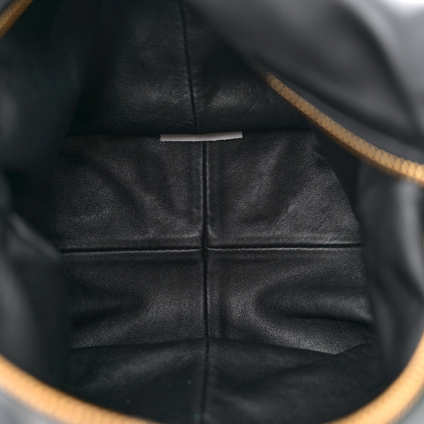 Calfskin Teen Double Knot Hobo Black