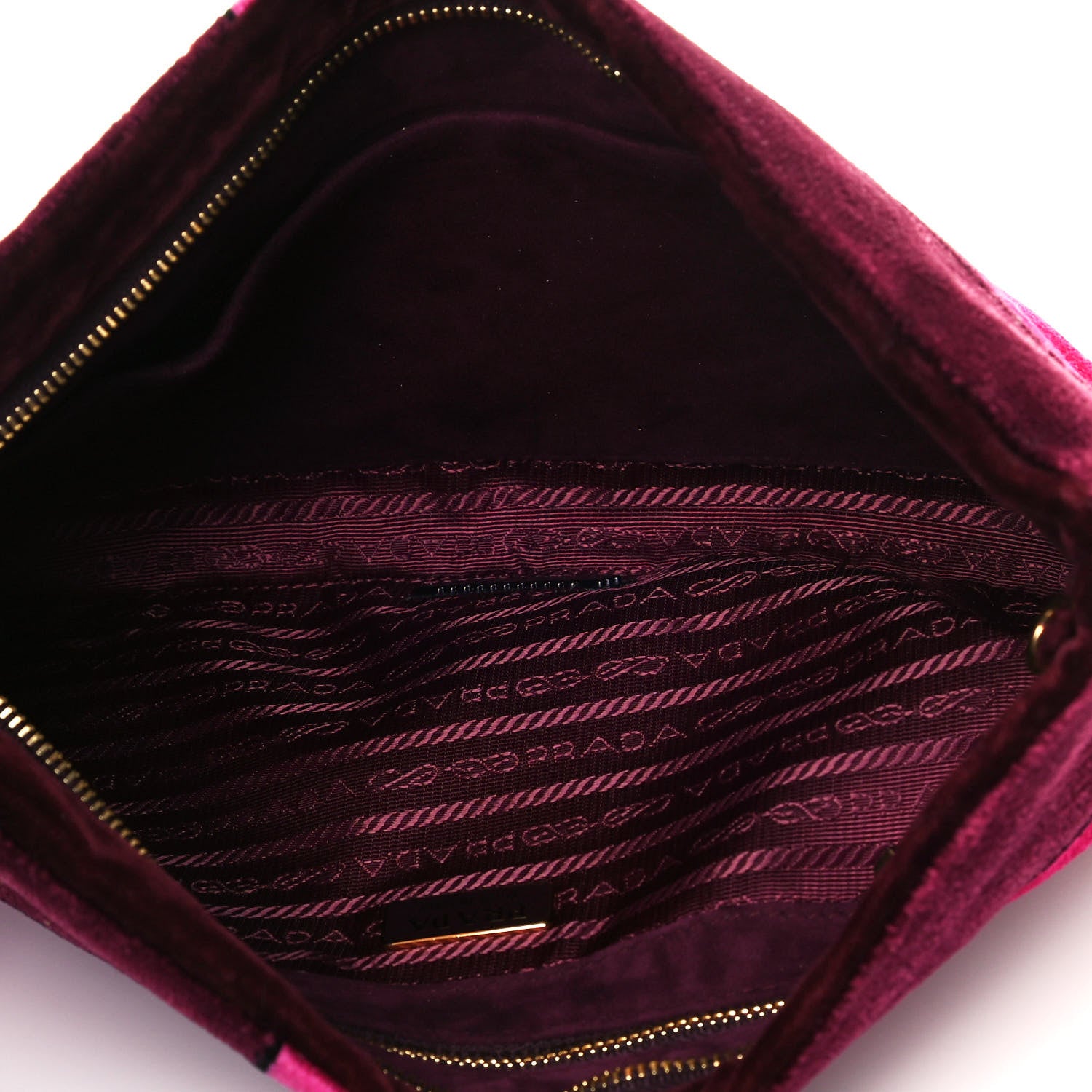 Prada Velluto Ricamo Cahier Chain Bag Multicolor 5 of 12