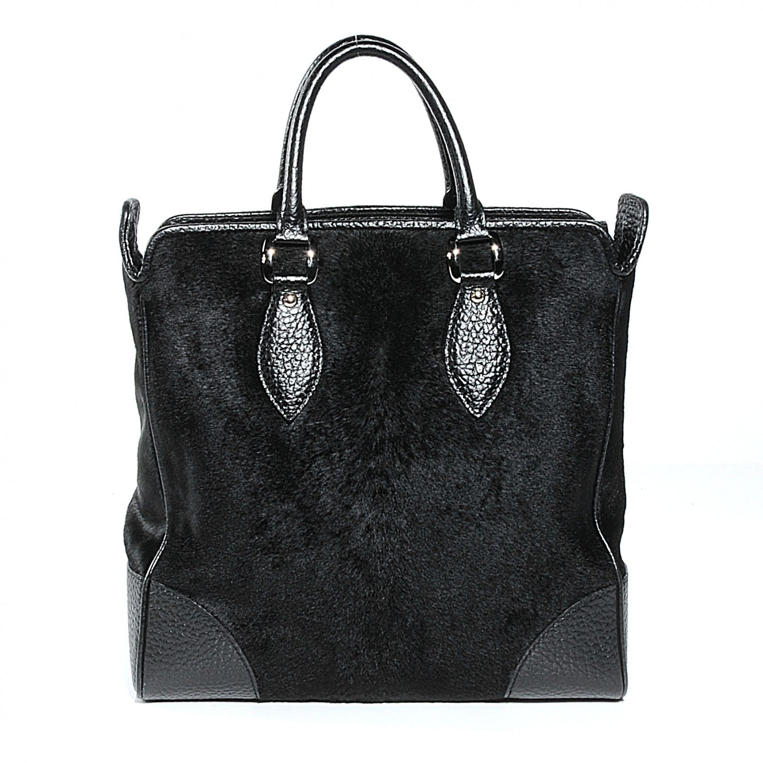 Louis Vuitton Mens Pony Hair Cabas Whistler Black 6 of 7
