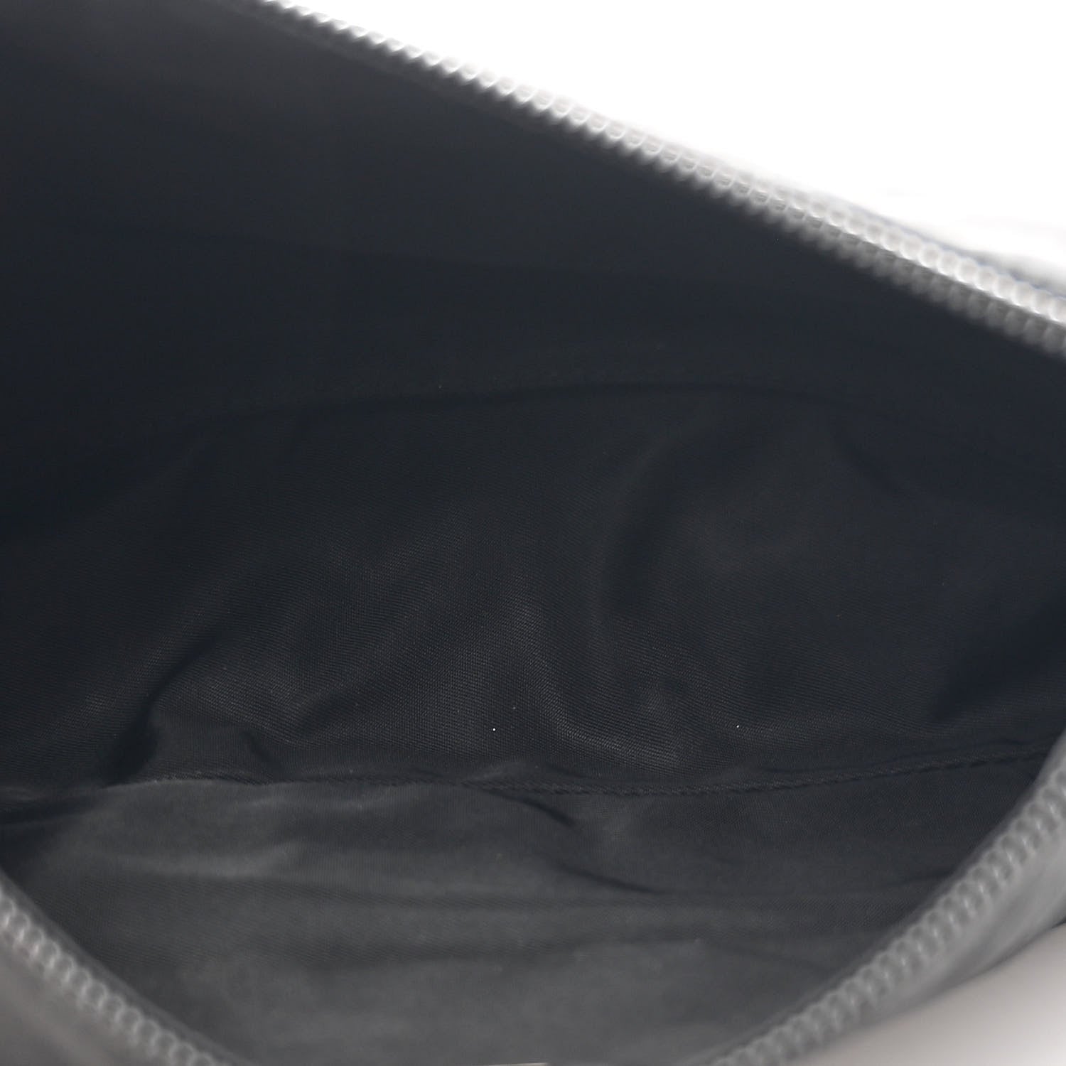 Prada Tessuto Nylon Pochette Bag Black 5 of 10