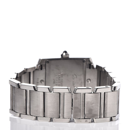 Cartier Stainless Steel 25mm Tank Francaise Quartz Watch 4 of 6