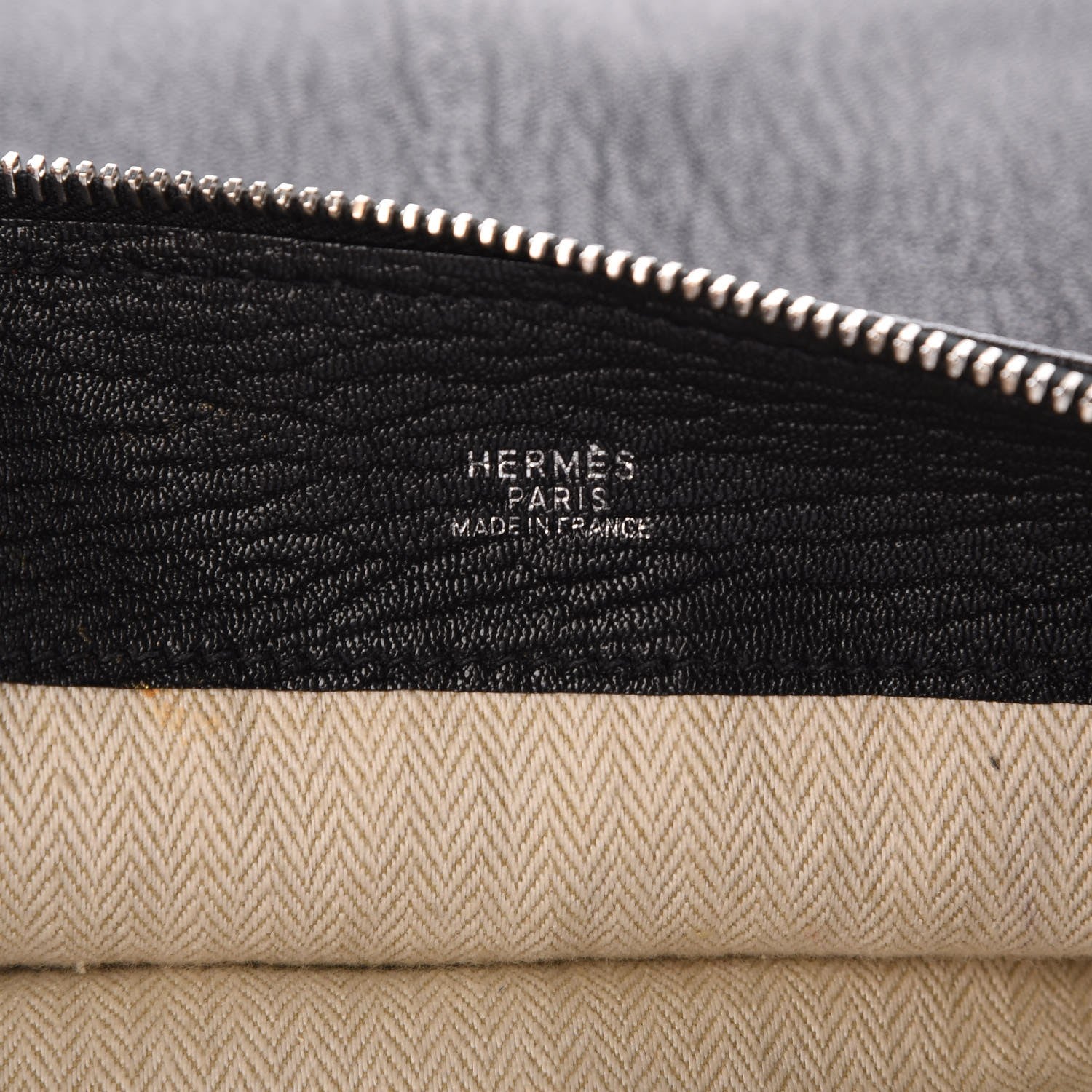 Hermes Chevre De Coromandel Shoulder Bag Black 6 of 7