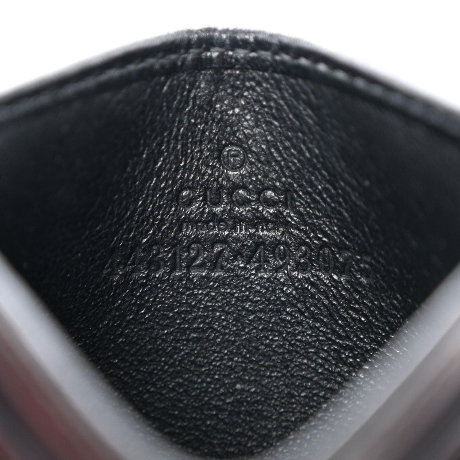 Gucci Calfskin Matelasse GG Marmont Card Holder Black 6 of 8