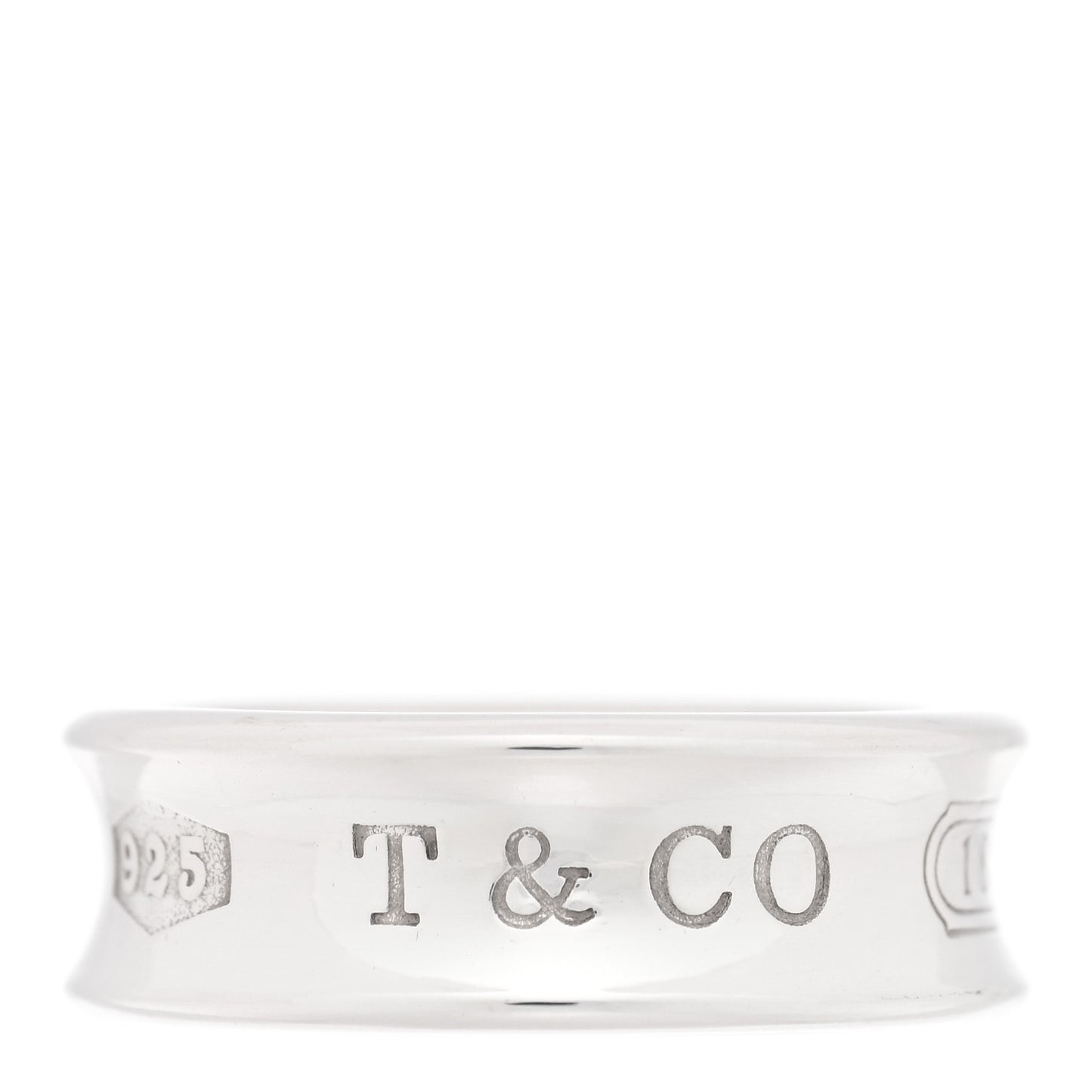 Sterling Silver 1837 Band Ring 53 6.25