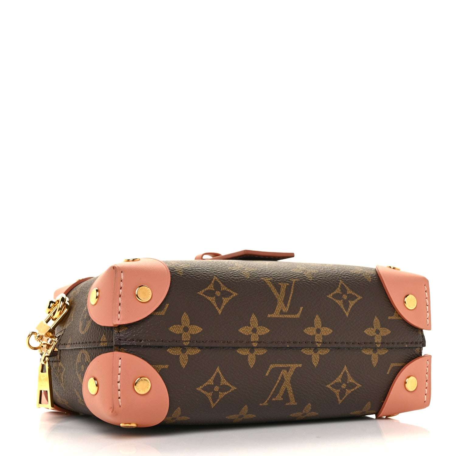 Louis Vuitton Monogram Petite Malle Souple Peach 4 of 8