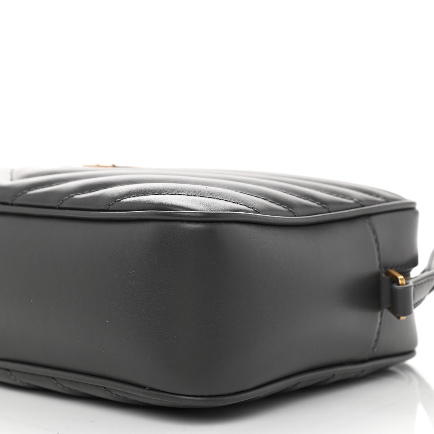 Calfskin Matelasse Monogram Lou Camera Bag Dark Smog