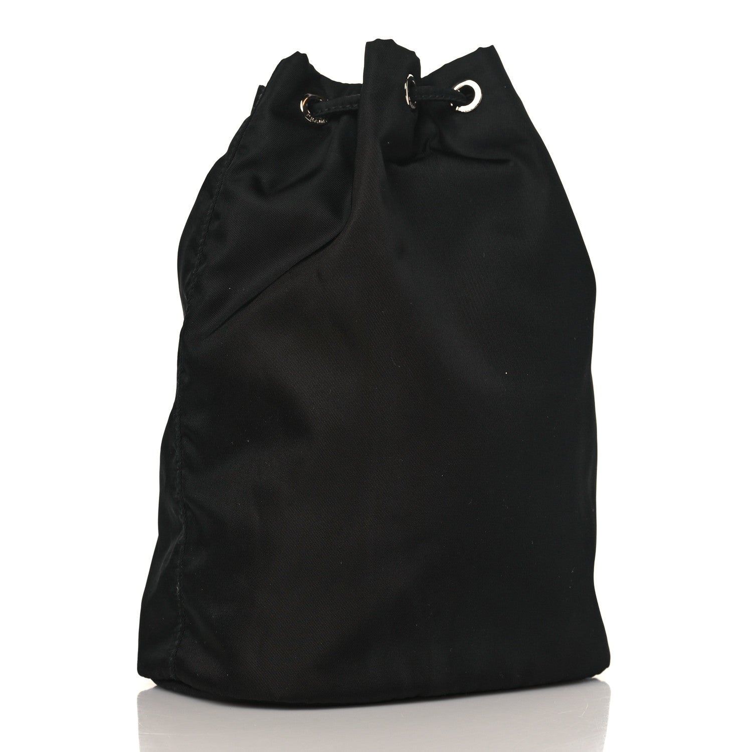 Prada Nylon Vela Drawstring Pouch Black 3 of 8