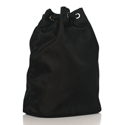 Prada Nylon Vela Drawstring Pouch Black 3 of 8