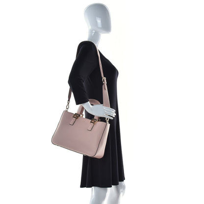 Fendi Cuoio Romano Selleria Small FF Tote Cipria 2 of 11