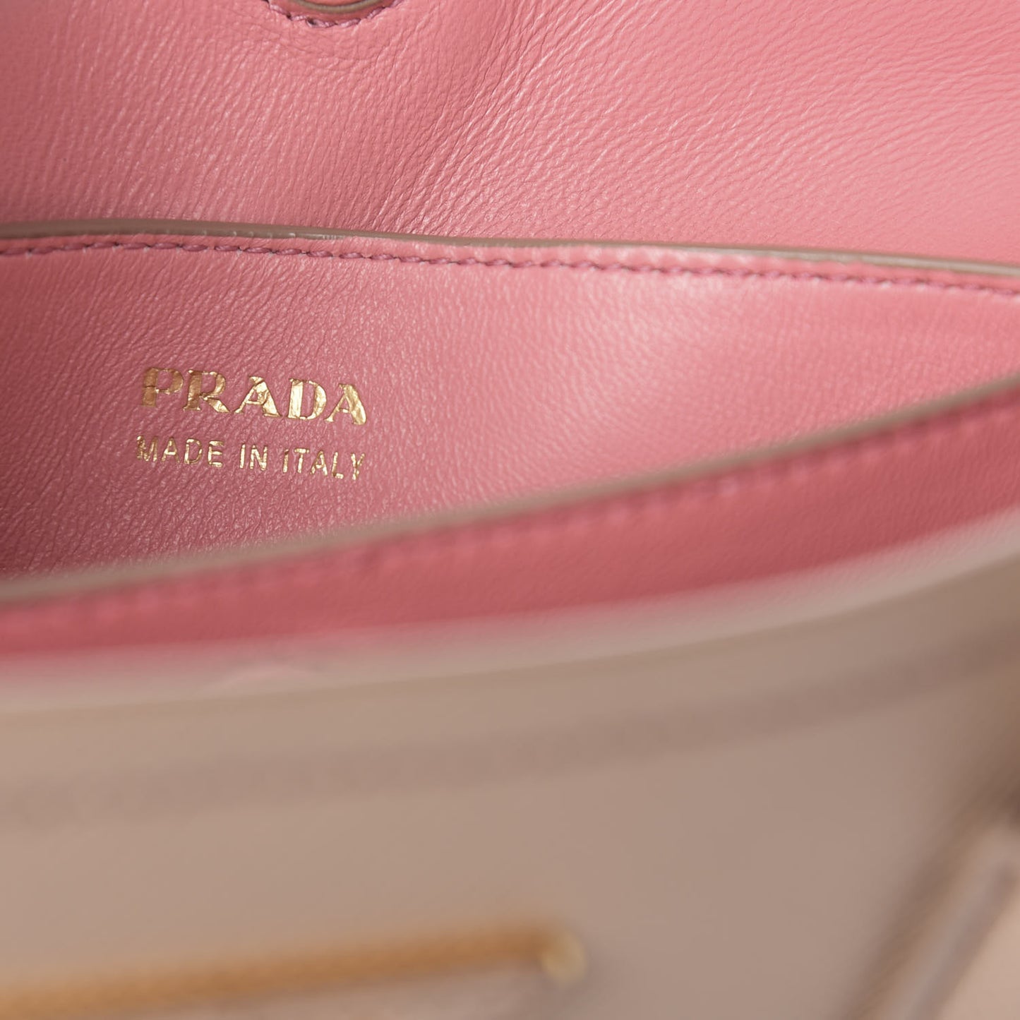 Saffiano Cuir Medium Double Bag Cammeo Rosa