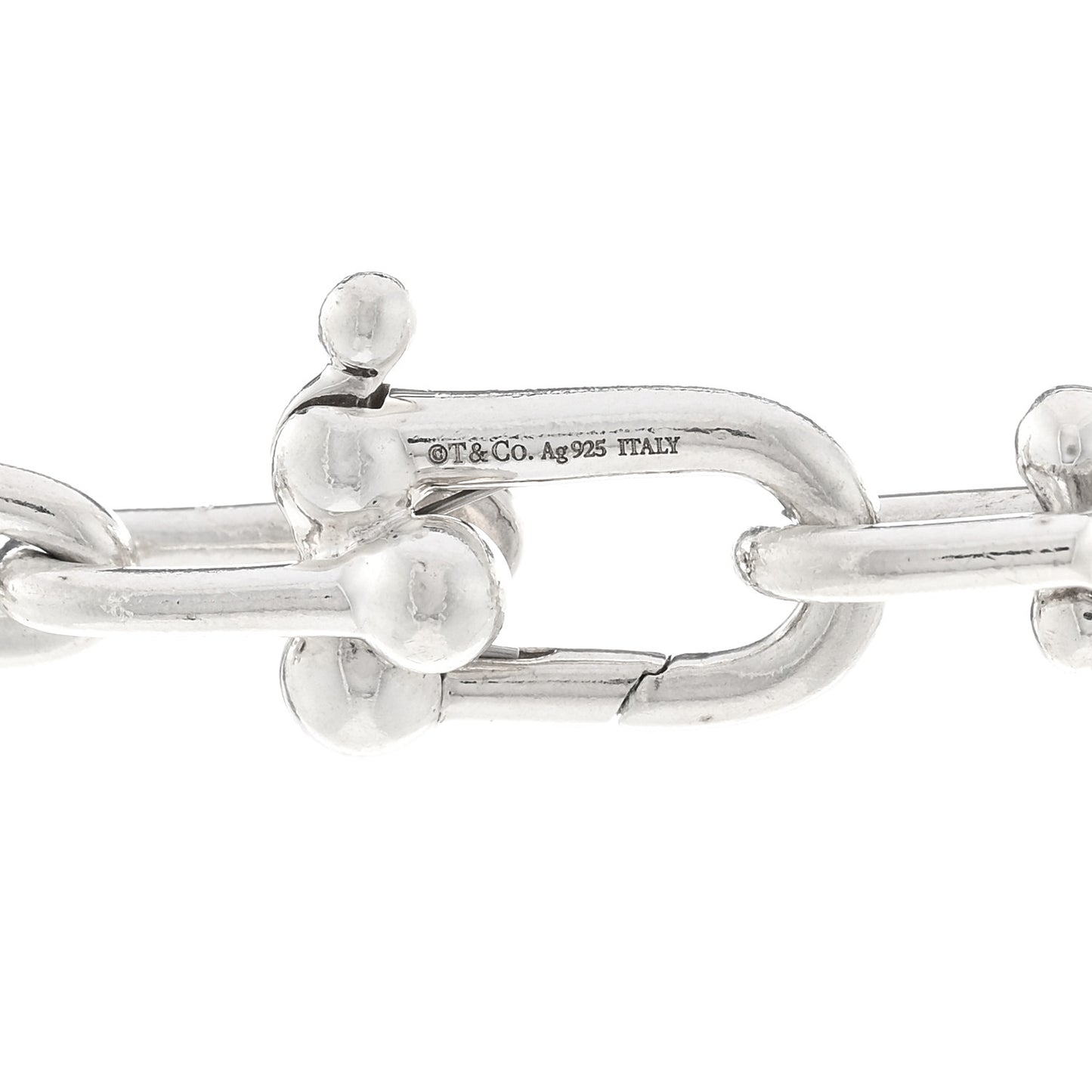 Sterling Silver Small HardWear Link Necklace