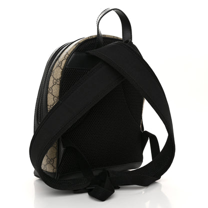 Gucci GG Supreme Monogram Small Eden Day Backpack Black 3 of 10