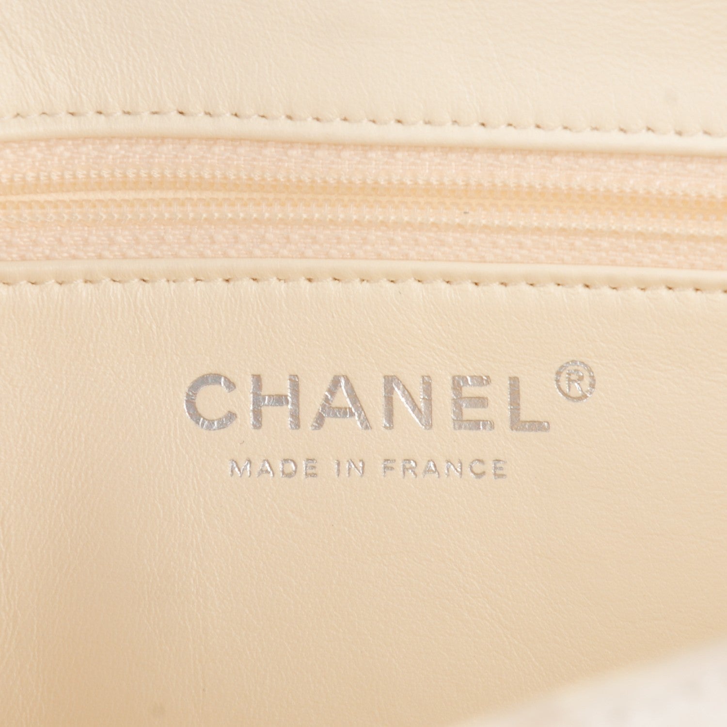 Chanel Python Pochette Flap White 6 of 9