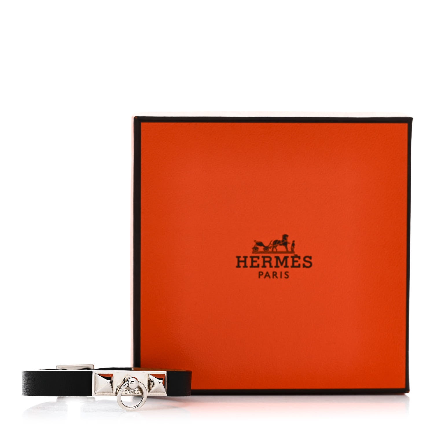 Hermes Chamonix Micro Rivale Bracelet XS Black 6 of 6