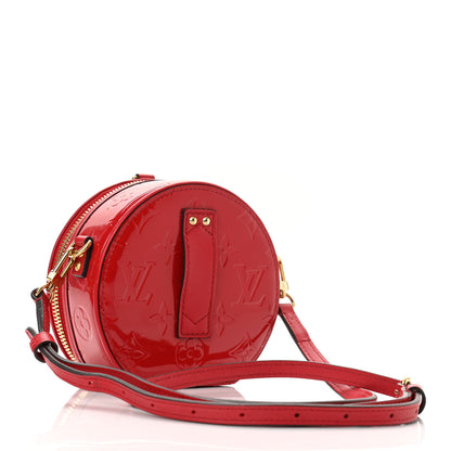 Louis Vuitton Vernis Mini Boite Chapeau Souple Red 3 of 11