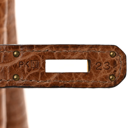 Hermes Matte Alligator Birkin 30 Alezan 7 of 10