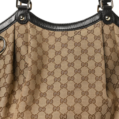 Gucci Monogram Large Sukey Tote Dark Brown 8 of 10