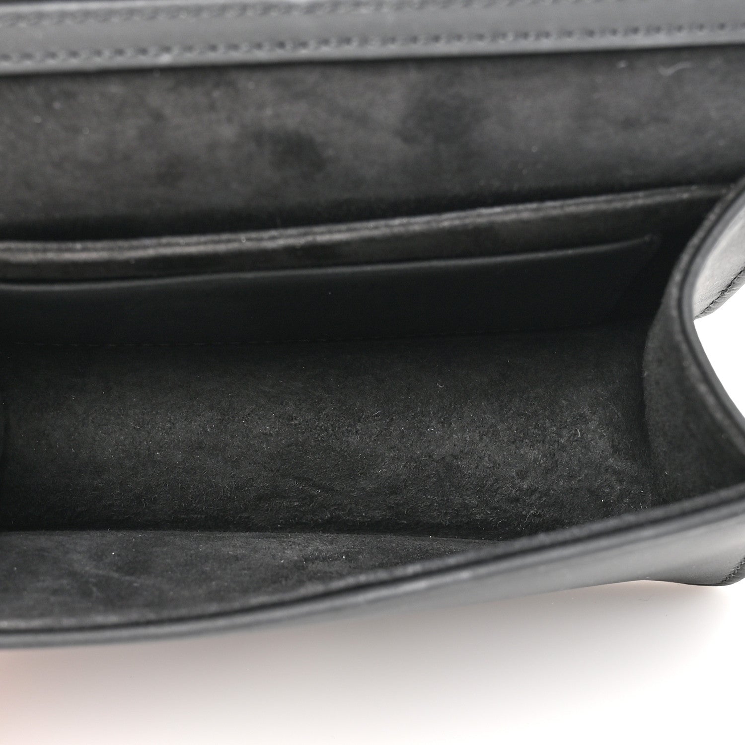 Christian Dior Ultra Matte Calfskin Cannage Mini Waist Pouch on Chain Black 5 of 11