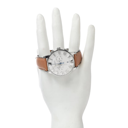 Tiffany Stainless Steel Calfskin 42mm Atlas Chronograph Quartz Watch 2 of 7