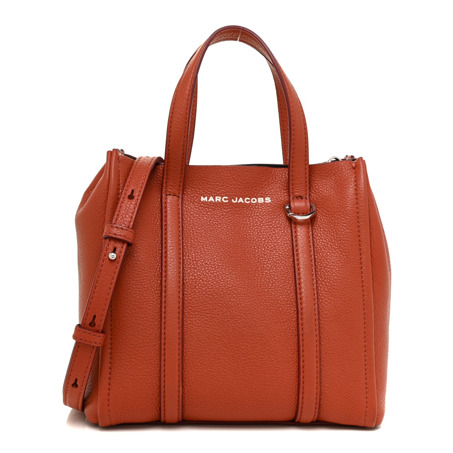 Grained Calfskin The Tag 21 Tote Orange