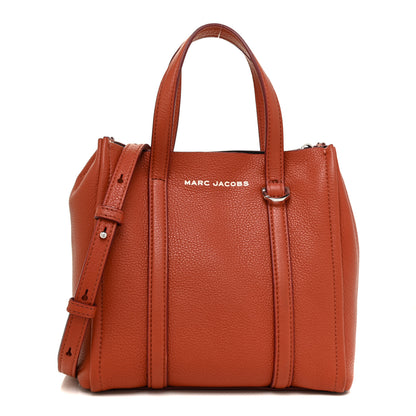 Marc Jacobs Grained Calfskin The Tag 21 Tote Orange 1 of 16